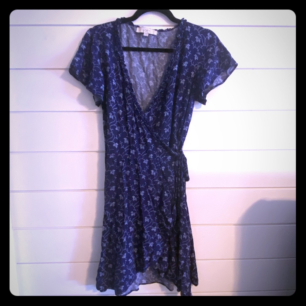 Loft wrap dress
